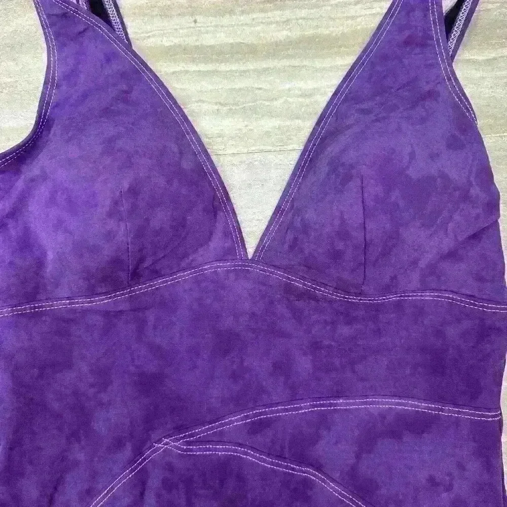 Vintage Purple Vintage One-Piece Swimsuit | Magicsuit | Size 14 - Picture 3 of 5